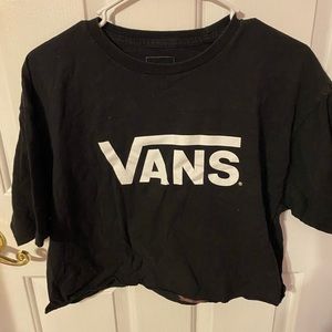 vans cropped shirt